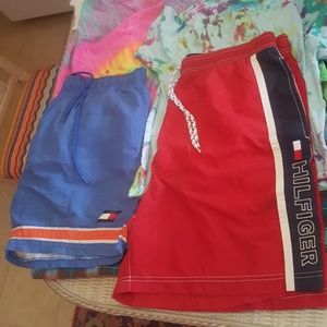 Vintage RARE Tommy Hilfiger Mens Swim Trunks XL
